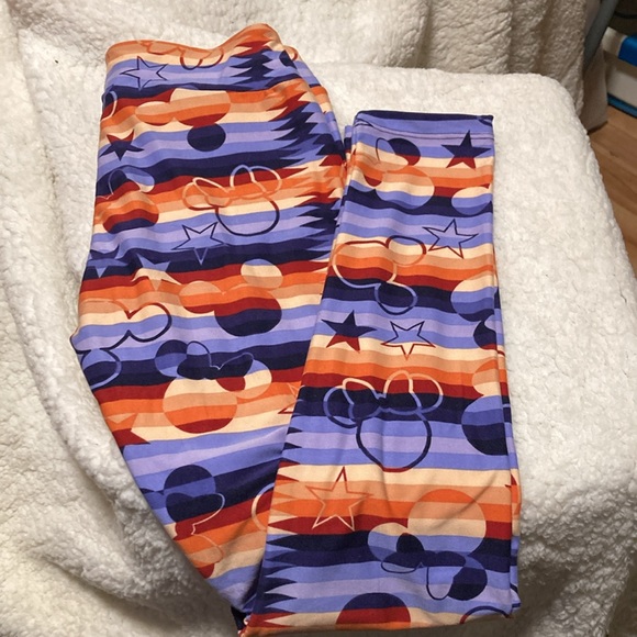 Women's Assorted LuluRoe Leggings Bundle of 5-pair - Picture 4 of 9